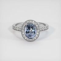 1.66 Ct. Gemstone Ring, Platinum 950 1