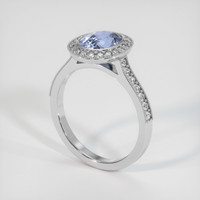 1.66 Ct. Gemstone Ring, Platinum 950 2