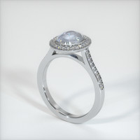 3.30 Ct. Sapphire Ring, Platinum 950 2