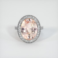 9.68 Ct. Sapphire Ring, Platinum 950 1