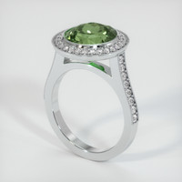 5.40 Ct. Sapphire Ring, Platinum 950 2