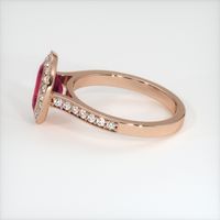 2.55 Ct. Ruby Ring, 18K Rose Gold 4