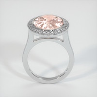 9.68 Ct. Sapphire Ring, 18K White Gold 3