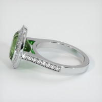 5.40 Ct. Sapphire Ring, 18K White Gold 4