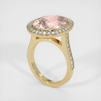 9.68 Ct. Sapphire Ring, 14K Yellow Gold 2