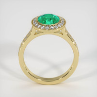 1.71 Ct. Emerald Ring, 18K Yellow Gold 3