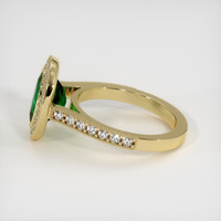 1.61 Ct. Emerald Ring, 18K Yellow Gold 4