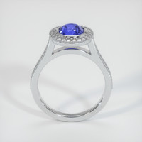 1.47 Ct. Blue Sapphire Ring, Platinum 950 3