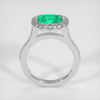 2.32 Ct. Emerald Ring, Platinum 950 3