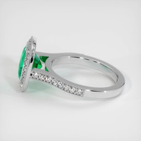 2.32 Ct. Emerald Ring, Platinum 950 4