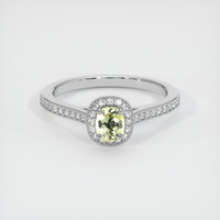 0.98 Ct. Sapphire Ring, Platinum 950 1