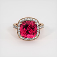 6.87 Ct. Gemstone Ring, 14K Rose Gold 1