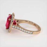 6.87 Ct. Gemstone Ring, 18K Rose Gold 4
