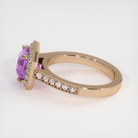 3.04 Ct. Sapphire Ring, 18K Rose Gold 4
