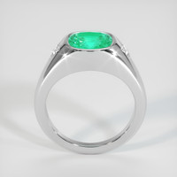 2.04 Ct. Emerald Ring, Platinum 950 3