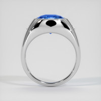9.16 Ct. Blue Sapphire Ring, Platinum 950 3