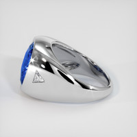 9.16 Ct. Blue Sapphire Ring, Platinum 950 4
