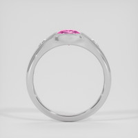 1.59 Ct. Pink Sapphire Ring, Platinum 950 3