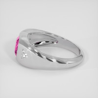 1.59 Ct. Pink Sapphire Ring, Platinum 950 4