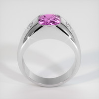 2.53 Ct. Purplish Pink Sapphire Ring, Platinum 950 3