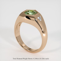 1.93 Ct. Sapphire Ring, 14K Rose Gold 2