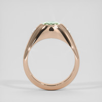 2.78 Ct. Green Sapphire Ring, 18K Rose Gold 3