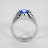 3.03 Ct. Blue Sapphire Ring, 10K White Gold 3