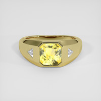 2.66 Ct. Yellow Sapphire Ring, 18K Yellow Gold 1