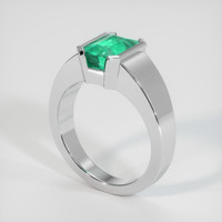 1.98 Ct. Emerald Ring, Platinum 950 2