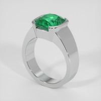 3.37 Ct. Emerald Ring, Platinum 950 2
