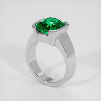 4.55 Ct. Emerald Ring, Platinum 950 2