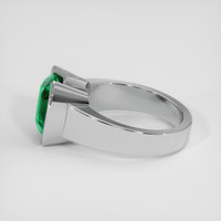 4.55 Ct. Emerald Ring, Platinum 950 4