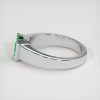 1.27 Ct. Emerald Ring, Platinum 950 4