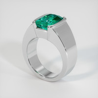 4.40 Ct. Emerald Ring, Platinum 950 2