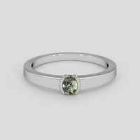 0.38 Ct. Alexandrite Ring, Platinum 950 1