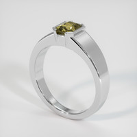 0.96 Ct. Gemstone Ring, Platinum 950 2