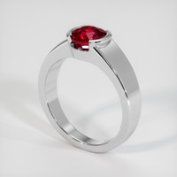 1.74 Ct. Ruby Ring, Platinum 950 2