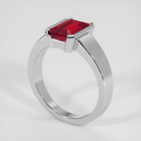 2.69 Ct. Ruby Ring, Platinum 950 2
