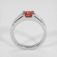 1.16 Ct. Padparadscha Sapphire Ring, Platinum 950 3