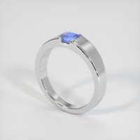 0.54 Ct. Sapphire Ring, Platinum 950 2