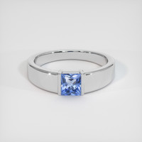 0.79 Ct. Sapphire Ring, Platinum 950 1