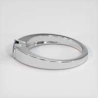 1.20 Ct. Blue Sapphire Ring, Platinum 950 4