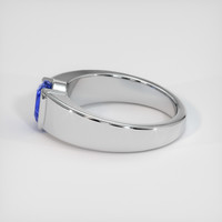 1.24 Ct. Blue Sapphire Ring, Platinum 950 4