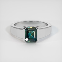1.77 Ct. Sapphire Ring, Platinum 950 1