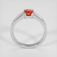 1.62 Ct. Padparadscha Sapphire Ring, Platinum 950 3