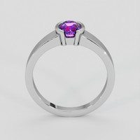 1.07 Ct. Bluish Purple Sapphire Ring, Platinum 950 3