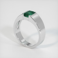 2.68 Ct. Emerald Ring, Platinum 950 2