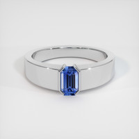 1.13 Ct. Sapphire Ring, Platinum 950 1