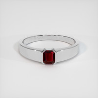 1.03 Ct. Ruby Ring, Platinum 950 1