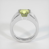 3.03 Ct. Yellow Sapphire Ring, Platinum 950 3